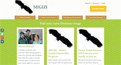 Desktop Screenshot of migizi.org